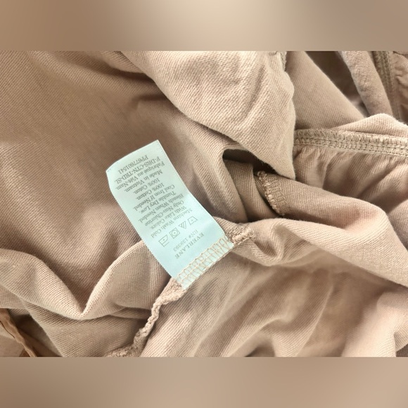 EVERLANE MUTED ROSE TIERED MAXI DRESS SZ MEDIUM - Picture 9 of 9